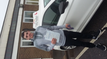 well done on passing your test