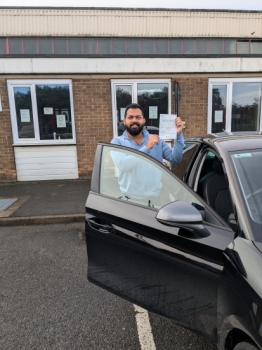 well done pranev on passing your test with fast forward